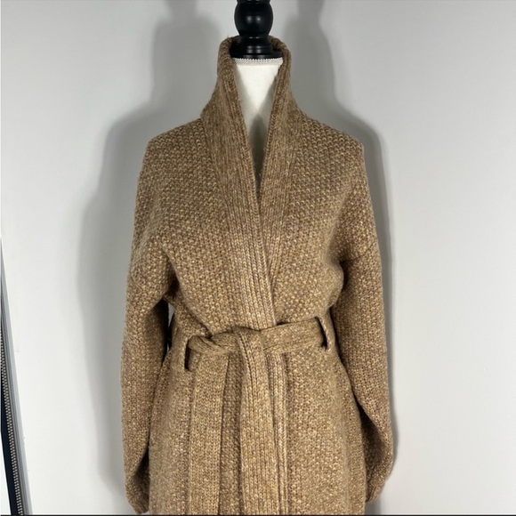 NEW Lunya chunky wool belted robe - Picture 4 of 13